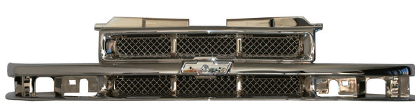 Chevy S10 Chrome Grille 